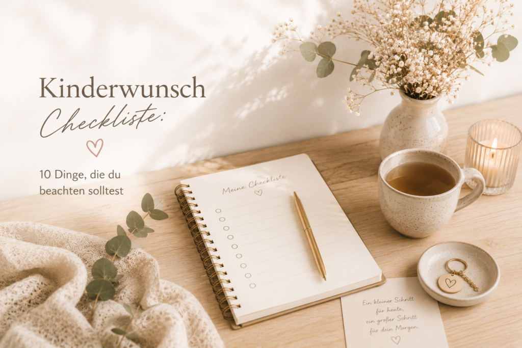 Kinderwunsch Checkliste