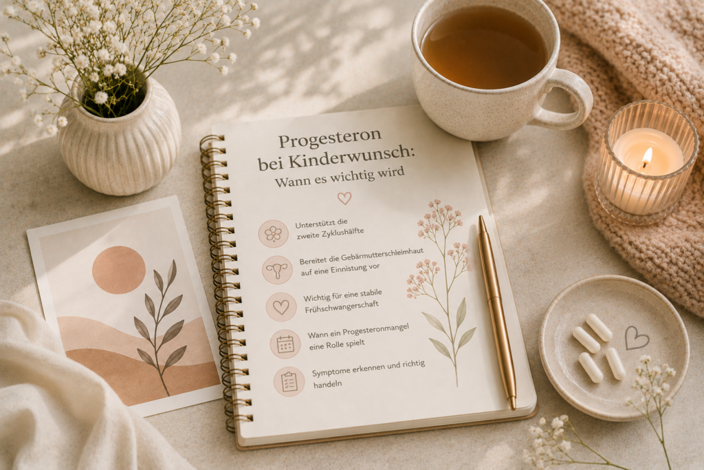 Progesteron bei Kinderwunsch