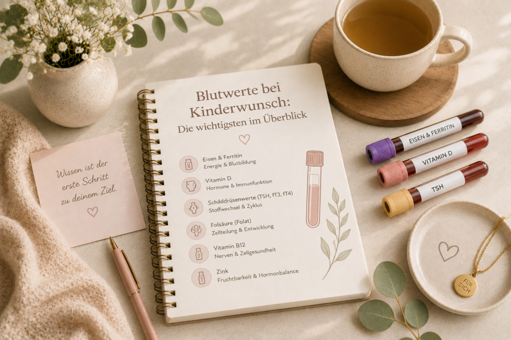 Blutwerte bei Kinderwunsch