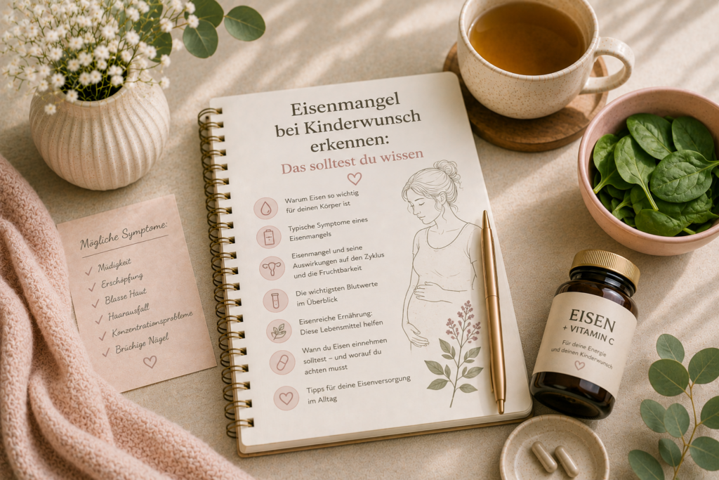 Eisenmangel bei Kinderwunsch