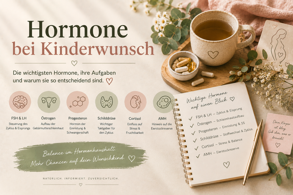 Hormone bei Kinderwunsch